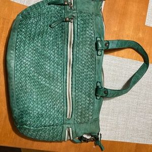 Kompanero Vintage Leather Duffle/Large Tote Bag